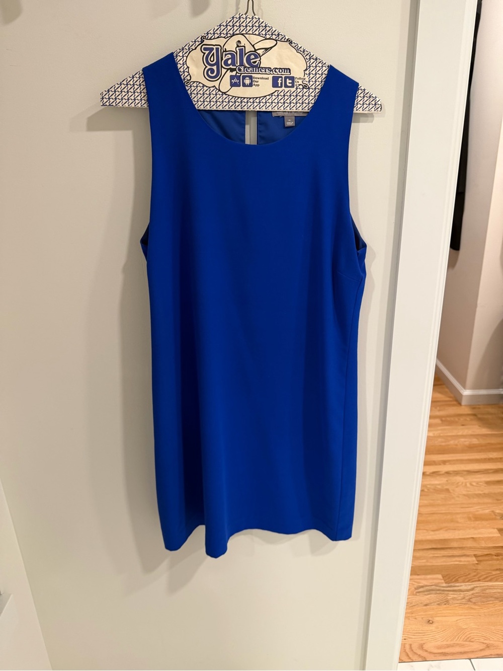 Tinley Road Cobalt Blue Sleeveless Shift Dress